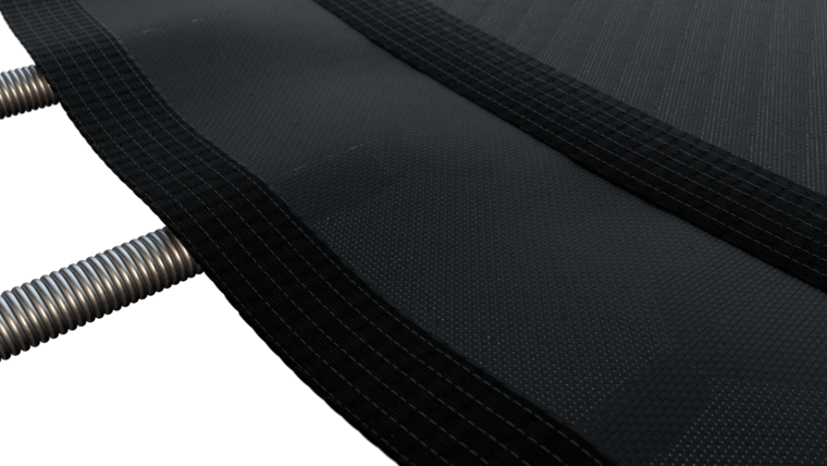 Opbouw Trampoline met Net 380x255 Camouflage | Avyna