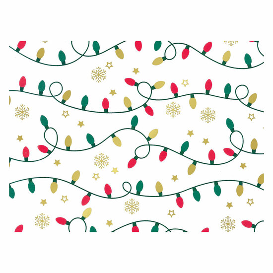 Cadeaupapier Kerst Collectie, 50 Rollen