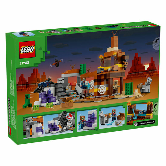 LEGO Minecraft 21263 De Woestenijmijnschacht