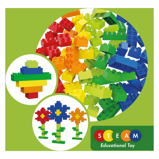 Hubelino Bouwstenenset, 120dlg.