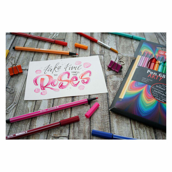 STABILO Pen 68 ARTY Viltstiften, 24st.