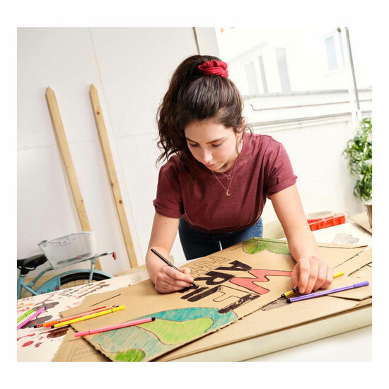 STABILO Pen 68 Viltstiften, 18st.