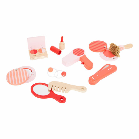 Small Foot  -  Houten Retro Speel Make-up in Koffer