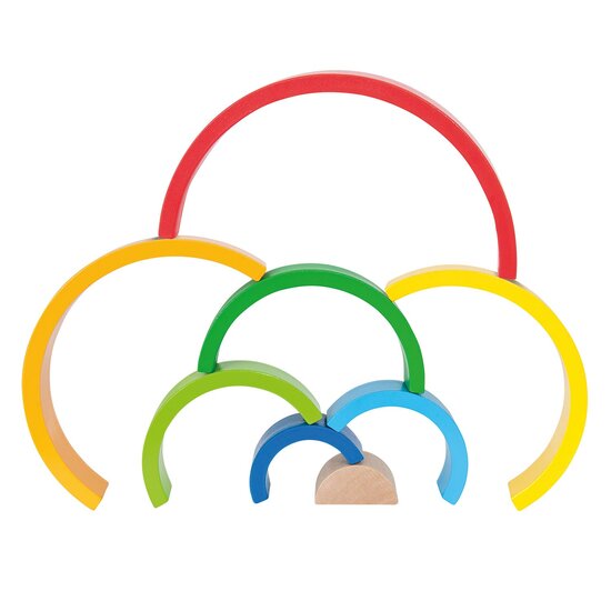 Eichhorn Houten Stapelregenboog, 8dlg.