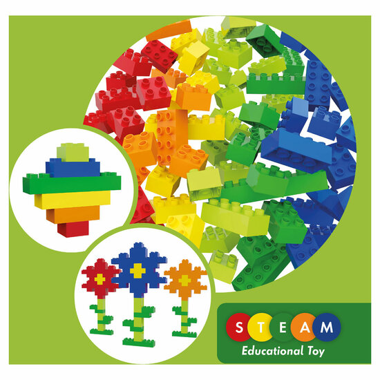 Hubelino Bouwstenenset, 60dlg.