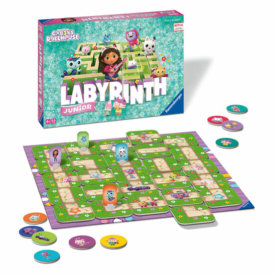 Gabby's Poppenhuis Junior Laybrinth Bordspel