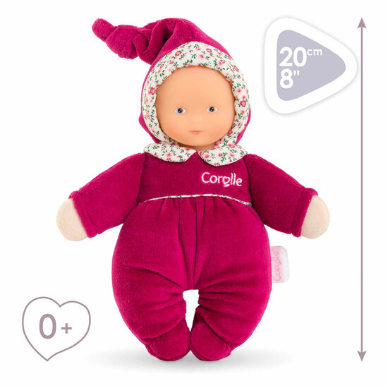 Corolle Babidoux - Roze Grenadine Pop, 20cm