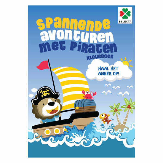 Spannende Avonturen met Piraten Kleurboek
