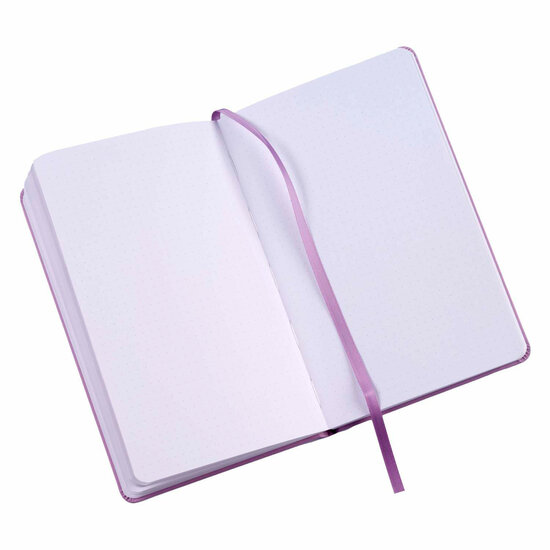 Bruynzeel Bullet Journal Lila, 13x21cm, 140 G/M 64 Vellen