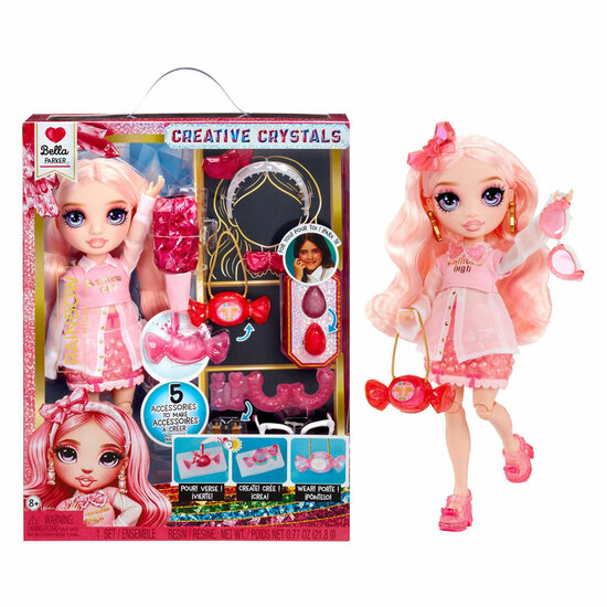 Rainbow High Crystal Fashion Modepop - Bella