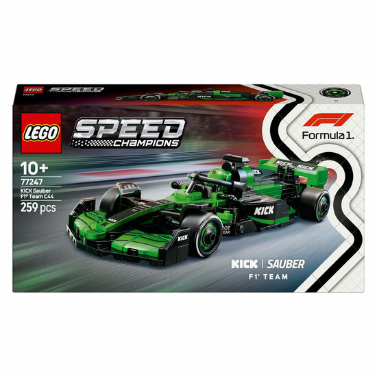 LEGO Speed Champions 77247 KICK Sauber F1 Team C44 Racewagen