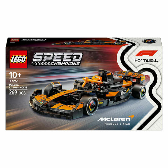 LEGO Speed Champions 77251 McLaren F1 Team MCL38 Racewagen