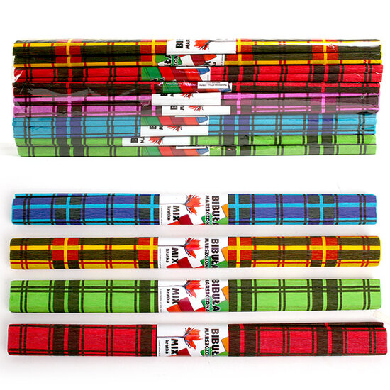 Cr&ecirc;pepapier Ruitjes, Set van 10