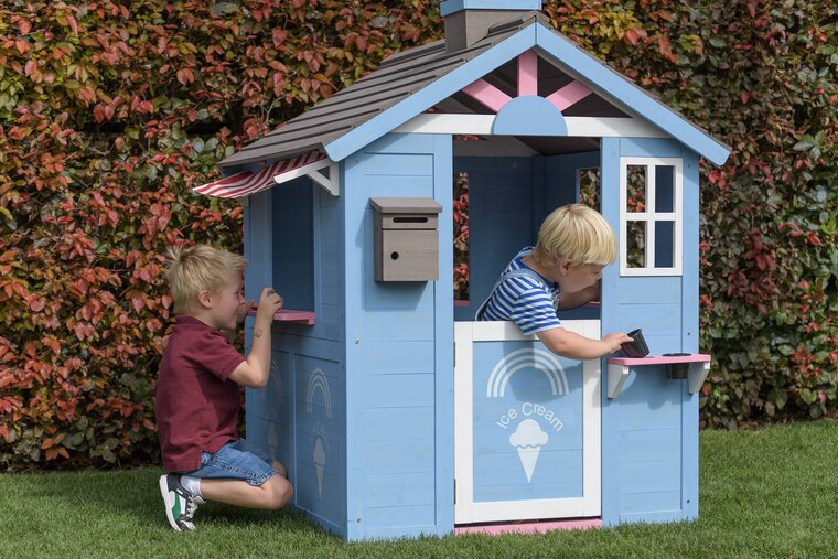 Houten Kinderhuisje Icecream