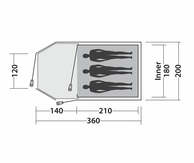 Easy Camp Eclipse 300 tent
