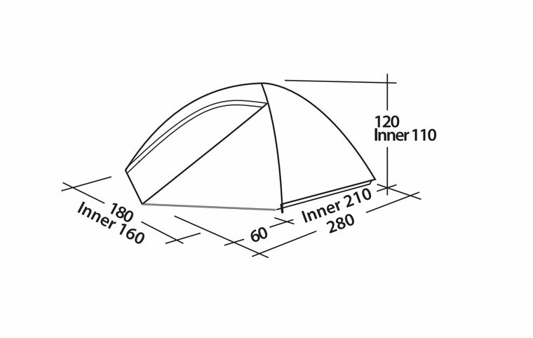 Easy Camp Meteor 300 tent