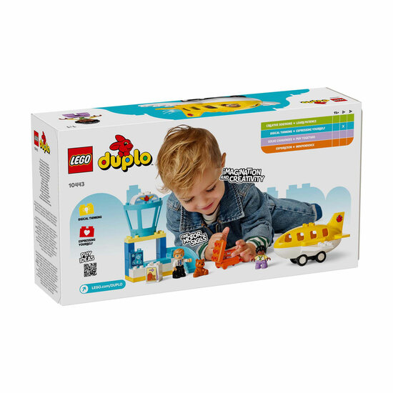 LEGO DUPLO 10443 Voor Het Eerst Op Het Vliegveld