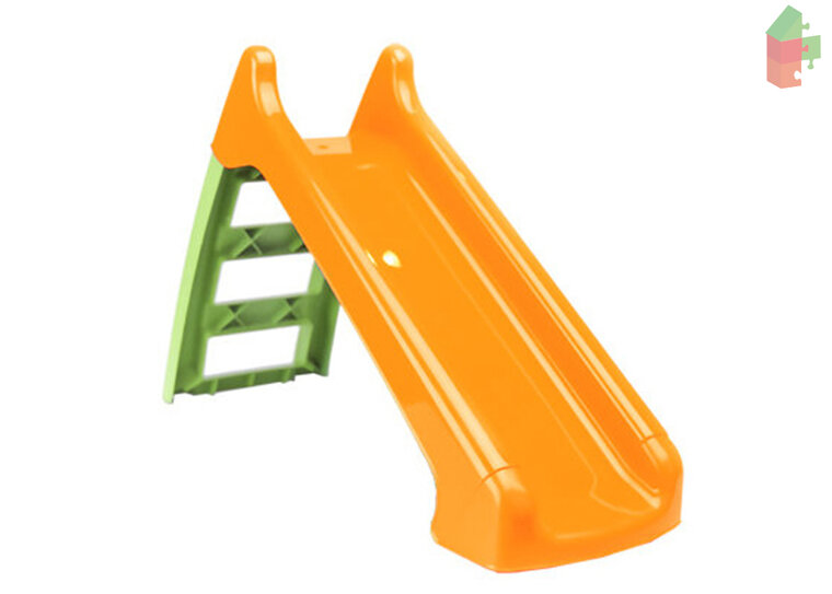 Glijbaan First slide 73cm oranje/groen