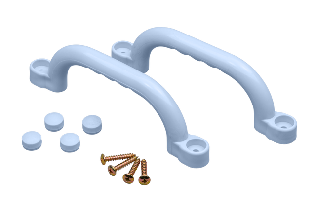 Handgreepset 247x68 pastel blauw (2st.)