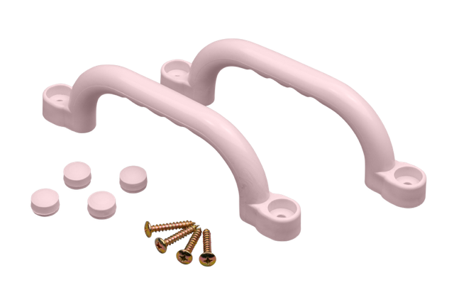 Handgreepset 247x68 pastel roze (2st.)