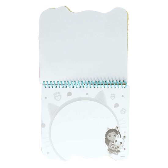 Gabby's Poppenhuis Kleurblok met Stiften en Sjablonen