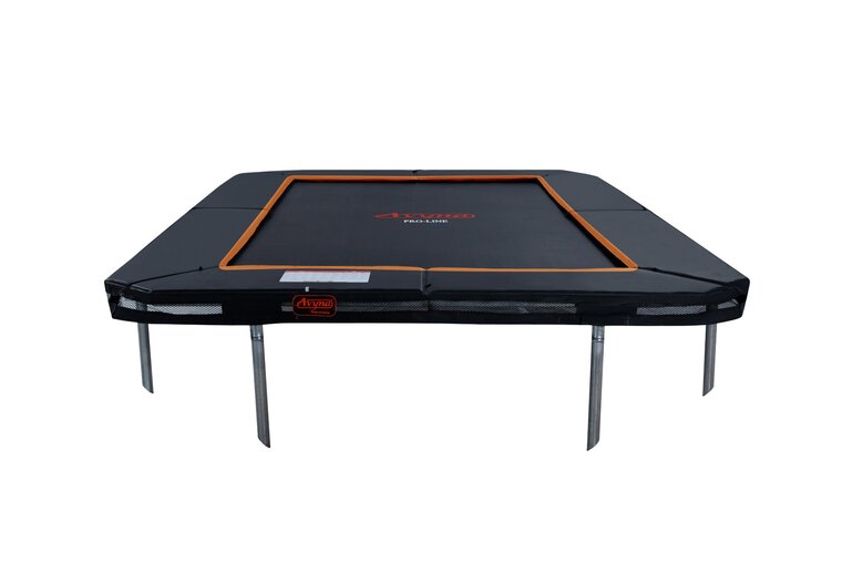 Avyna Trampoline InGround 380x255 (238) met net | Zwart