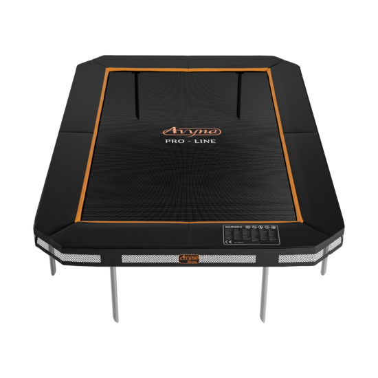 Avyna Trampoline InGround 380x255 (238) met net | Zwart