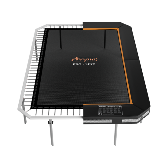 Avyna Trampoline InGround 380x255 (238) met net | Zwart