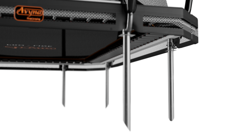 Avyna Trampoline InGround 380x255 (238) met net | Zwart