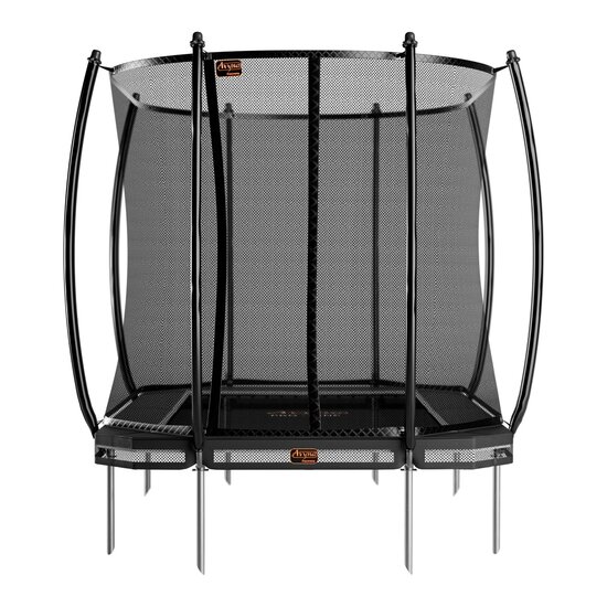 Avyna Trampoline InGround 380x255 (238) met net | Zwart