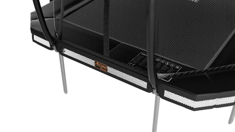 Avyna Trampoline InGround 380x255 (238) met net | Zwart