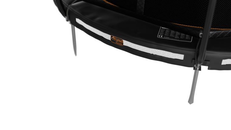 Avyna Trampoline InGround &Oslash;365 met veiligheidsnet | Zwart