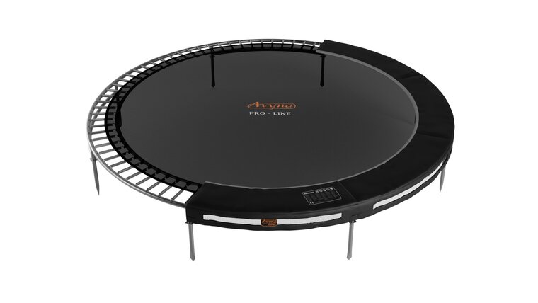 Avyna Trampoline InGround &Oslash;365 met veiligheidsnet | Zwart