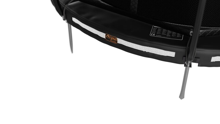 Avyna Trampoline InGround &Oslash;365 met veiligheidsnet | Zwart