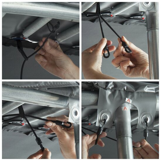 Trampoline Rand Opbouw &Oslash;305 Groen | Avyna