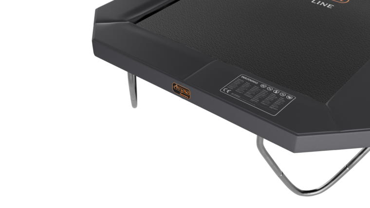 Trampoline Rand Opbouw 340x240 Grijs | Avyna