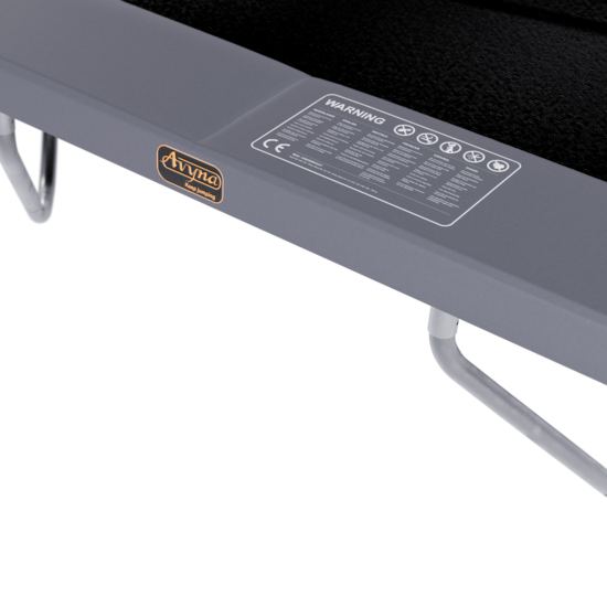 Trampoline Rand Opbouw 520x305 Grijs | Avyna