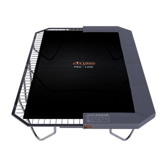 Trampoline Rand Opbouw 520x305 Grijs | Avyna