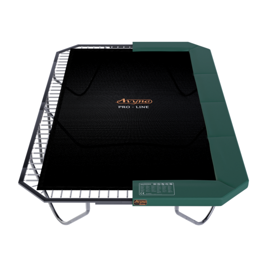 Trampoline Rand Opbouw 520x305 Groen | Avyna