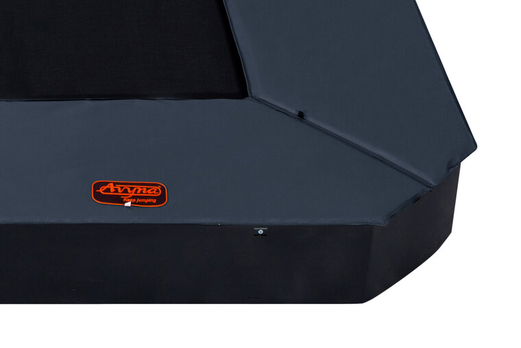 Trampoline Rand FlatLevel 380x255 Grijs | Avyna