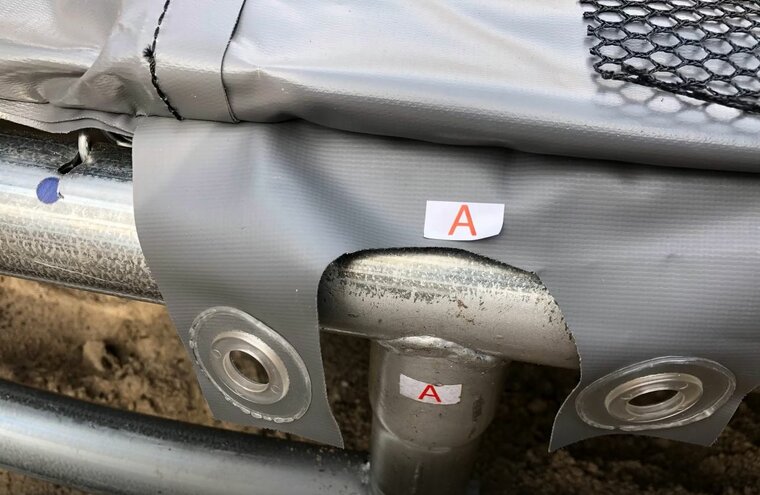 Trampoline Rand InGround 340x240 Camouflage | Avyna