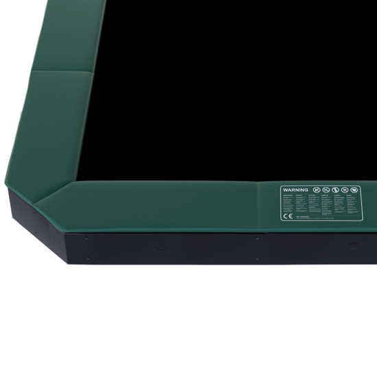 Trampoline Rand FlatLevel 520x305 Groen | Avyna