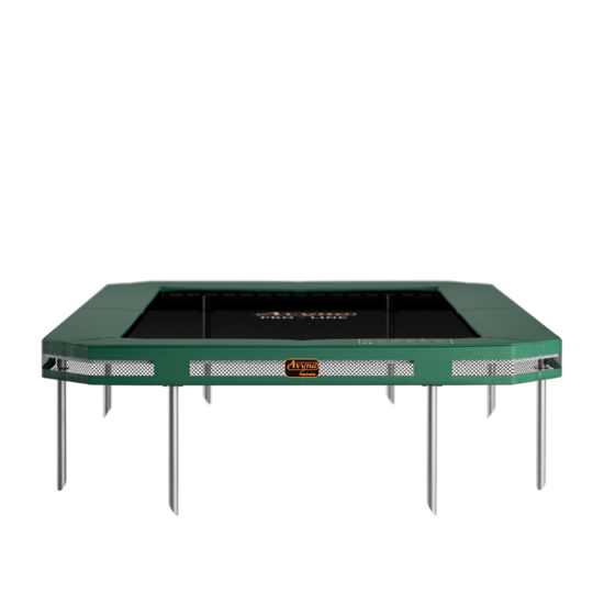 Trampoline Rand InGround 305x225 Groen | Avyna