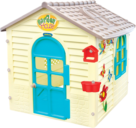 Tweedekans Speelhuis Tuinhuisje 120 Cm Cr&egrave;me