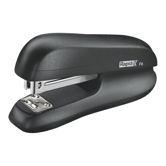 Nietmachine Rapid F6 halfstrip 23vel 24/6 zwart