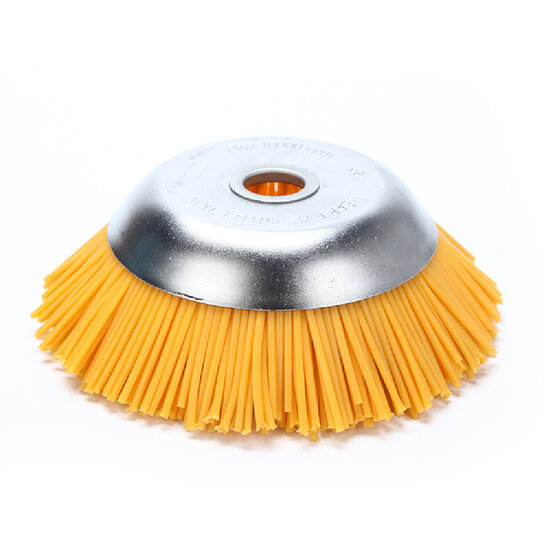 Nylon onkruidborstel 20cm voor bosmaaier en multitool (33cc+)