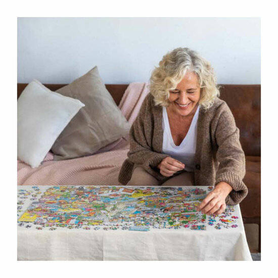 Jan van Haasteren Legpuzzel - Winterspelen, 1000st.