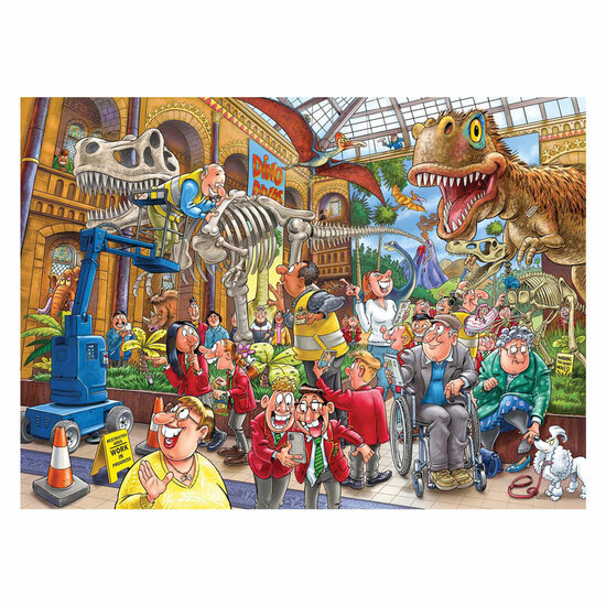 Wasgij Mystery 24 Legpuzzel - Paniek In Het Museum!, 10000st.