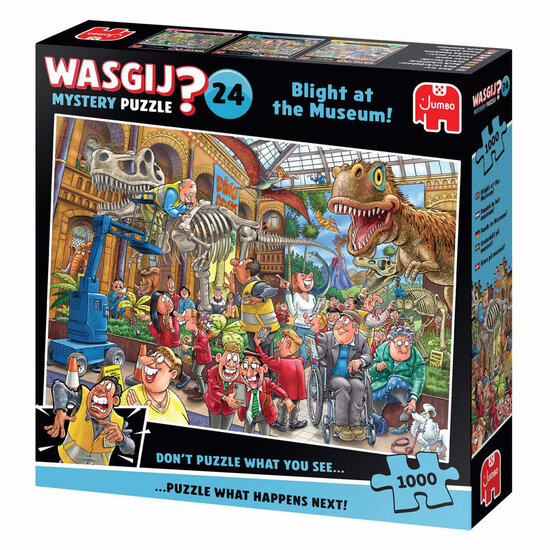 Wasgij Mystery 24 Legpuzzel - Paniek In Het Museum!, 10000st.