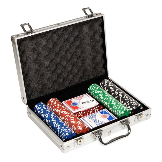 Clown Games Poker set alu koffer 202 dlg
